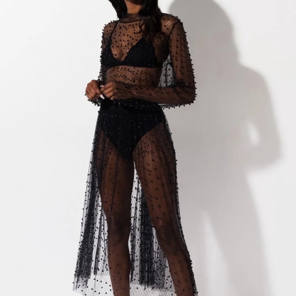 Black Pearl Sheer 2 piece set